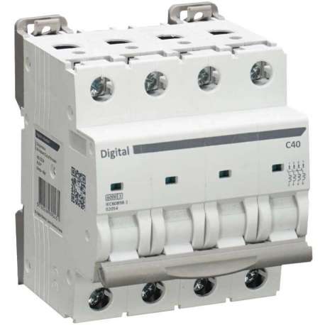 Disjoncteur Tétrapolaire 40A Courbe C Disjoncteur Tétrapolaire 40A Courbe C